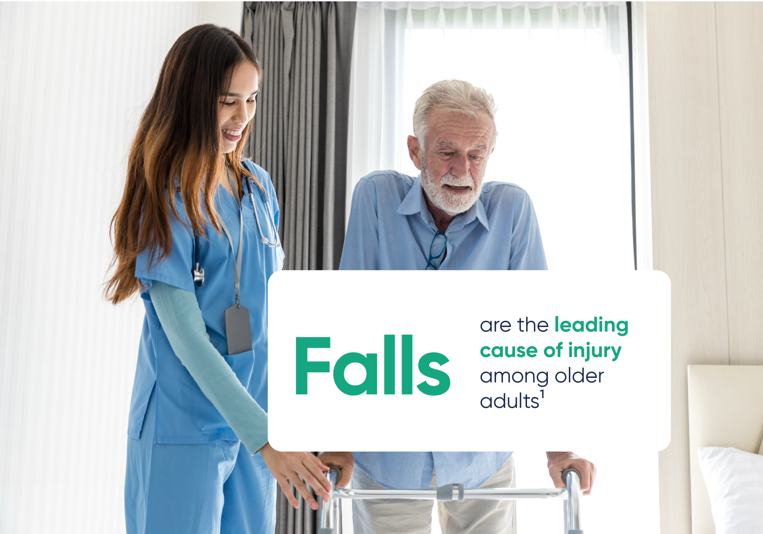 Falls are the leading cause of injury among older adults